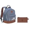 LÄSSIG Kinderrucksack »Adventure, Tractor, Mini Backpack«, Floureszierende Flächen blau B/H/T: 25 cm x 27 cm x 16 cm unisex