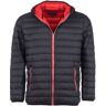 JCC Winterjacke »Winterjacke mit Kapuze RHO324« rot 50 männlich