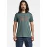 G-Star RAW T-Shirt »T-Shirt Originals stamp« grau M männlich