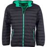 JCC Winterjacke »Winterjacke mit Kapuze RHO324« grün 50 männlich