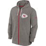 Nike Kapuzensweatjacke »KANSAS CITY CHIEFS FZ HISTORIC LIFESTYLE HOODIE« grau XL männlich