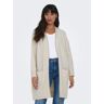 ONLY Strickjacke »ONLGABRIEL LIFE L/S LONG CARDIGAN CC KNT« beige XL (42) weiblich