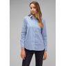 STREET ONE Longbluse »Striped Office Blouse« blau 34 weiblich