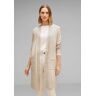 STREET ONE Cardigan »Offener Long Cardigan« beige 36 weiblich