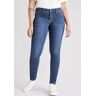 MAC Skinny-fit-Jeans »Dream Skinny«, Hochelastische Qualität sorgt für den perfekten Sitz blau Länge: Länge 30 46 weiblich