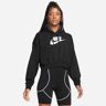 Nike Sportswear Kapuzensweatshirt »Club Fleece Women's Cropped Hoodie« schwarz-weiß M (40/42) weiblich