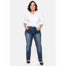 Sheego Stretch-Jeans, Bauch-weg-Effekt blau Länge: Langgrößen 96 weiblich