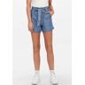 ONLY Shorts »ONLBEA SMILLA HW PB LOOSE DNM SHORTS« blau Länge: N-Gr S (36) weiblich