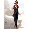 LASCANA Jumpsuit, (mit Bindegürtel) schwarz 36 unisex