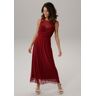 Melrose Abendkleid, mit Perlen-Applikation rot 40 weiblich