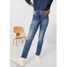 Cecil Slim-fit-Jeans, Modische, mittelblaue Waschung blau Länge: Länge 34 31 weiblich