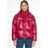 Tommy Hilfiger Steppjacke »POP COLOUR DOWN JACKET«, mit Kapuze rot L (40) weiblich