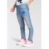 KIDSWORLD Jeansjeggings »für kleine Mädchen« blau Länge: N-Gr 110 unisex