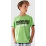 KIDSWORLD T-Shirt »KANNST DU SUBTRAHIEREN?« grün 152/158 unisex