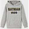 Name It Kapuzensweatshirt »NKMSABAN BATMAN SWEAT WH BRU WAB« grau 116 unisex