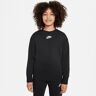 Nike Sportswear Sweatshirt »Club Fleece Big Kids' (Girls') Crew Sweatshirt« schwarz XS (122) weiblich
