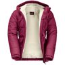 Jack Wolfskin Winterjacke »SNOW FOX JACKET K«, mit Kapuze rot 104 unisex