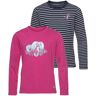 Scout Langarmshirt »HORSE«, (Packung, 2er-Pack) bunt 116/122 unisex