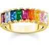 THOMAS SABO Fingerring »gold, TR2404-996-7-54,56,58,60« goldfarben 54 weiblich