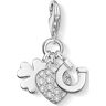 THOMAS SABO Charm-Einhänger »Glück, 0870-051-14« bunt  weiblich