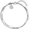 Purelei Armband »Schmuck Geschenk Unison Armschmuck Armkette, 22492« silberfarben  weiblich