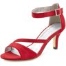 LASCANA Sandalette, mit raffiniertem Riemchen rot 37 weiblich