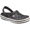 Crocs Clog »Crocband«, Sommerschuh, Gartenschuh, Poolslides, mit farbiger Laufsohle schwarz-weiß 36 weiblich