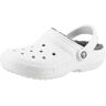 Crocs Hausschuh »Classic Lined Clog«, Gartenschuh, Schlappen, Clog, mit kuscheligem Fellimitat grau 45 männlich