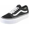 Vans Plateausneaker »Old Skool Platform« schwarz-weiß 36 weiblich