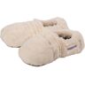 Warmies® Wärmekissen »Slippies™ Deluxe creme Plush, Gr. 36-40« beige  unisex