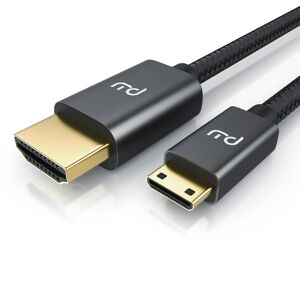 Primewire HDMI-Kabel »3840 x 2160 @ 60 Hz   Typ C auf Typ A«, HDMI Typ A, HDMI Typ C (Mini), 100 cm grau Länge: 100 cm  unisex
