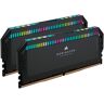 Corsair Arbeitsspeicher »DOMINATOR PLATINUM RGB DDR5 6000MT/s 64GB (2x32GB)« schwarz 2 x 32GB 2 x 32GB unisex