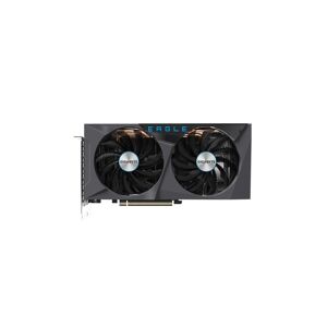 Gigabyte Grafikkarte »GeForce RTX 3060 GeForce RTX 3060 EAGLE OC 12G (rev. 2.0)«, 12 GB, GDDR6 schwarz  unisex