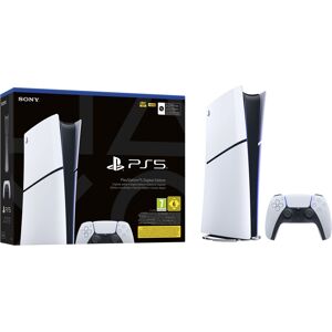 PlayStation 5 Spielekonsole »Digital Edition (Slim)« schwarz-weiß  unisex