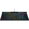 Corsair Gaming-Tastatur »K70 RGB PRO MX RED«, (Lautstärkeregler-Fn-Tasten-Multimedia-Tasten-USB-Anschluss-Ziffernblock-Windows-Sperrtaste-Handgelenkauflage) schwarz  unisex