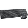 Logitech Tastatur »MK235«, (Ziffernblock-Windows-Sperrtaste-USB-Anschluss) grau  unisex