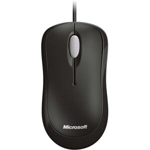 Microsoft ergonomische Maus »Basic Optical«, kabelgebunden schwarz  unisex