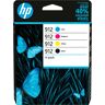 HP Tintenpatrone »912 4er-Pack«, (Packung) bunt  unisex