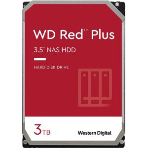 Western Digital HDD-NAS-Festplatte »WD Red Plus 3TB«, 3,5 Zoll, Anschluss SATA III rot 3TB 3TB unisex