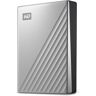 Western Digital externe HDD-Festplatte »WD My Passport Ultra«, Anschluss USB-C silberfarben 4TB 4TB unisex