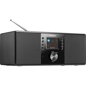 Karcher Digitalradio (DAB) »DAB 5000«, (Bluetooth Digitalradio (DAB)-UKW mit RDS-FM-Tuner 10 W) schwarz  unisex