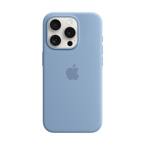 Apple Handyhülle »Apple iPhone 15 Pro Silikon Case mit MagSafe«, Apple iPhone 15 Pro, MT1L3ZM/A blau  unisex