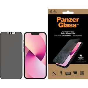 PanzerGlass Displayschutzfolie »PanzerGlass E2E Privacy CF für iPhone 13 mini« farblos  unisex