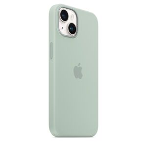 Apple Handyhülle »iPhone 14 Plus Silikon Case mit MagSafe«, iPhone 14 Plus, 17 cm (6,7 Zoll), MPTC3ZM/A grün  unisex
