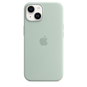 Apple Handyhülle »iPhone 14 Plus Silikon Case mit MagSafe«, iPhone 14 Plus, 17 cm (6,7 Zoll), MPTC3ZM/A grün  unisex