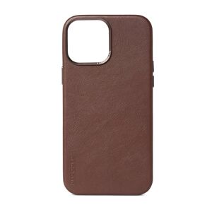 DECODED Smartphone-Hülle »Decoded Leather Backcover iPhone 13 Pro Max«, iPhone 13 Pro Max braun  unisex