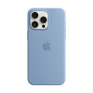 Apple Handyhülle »Apple iPhone 15 Pro Max Silikon Case mit MagSafe«, Apple iPhone 15 Pro Max, MT1Y3ZM/A blau  unisex