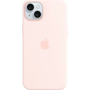 Apple Smartphone-Hülle »iPhone 15 Plus Silikon mit MagSafe«, Apple iPhone 15 Plus, 17 cm (6,7 Zoll) rosa  unisex