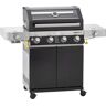 RÖSLE Gasgrill »BBQ-Station VIDERO, 25524«, G4-S Schwarz, 4 Brenner, extra Primezone und Seitenbrenner, VARIO schwarz B/H/T: 138 cm x 117,5 cm x 57 cm B/H/T: 138 cm x 117,5 cm x 57 cm unisex