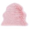 Andiamo Fellteppich »Kunstfell Glitter«, fellförmig rosa B/L: 50 cm x 80 cm B/L: 50 cm x 80 cm unisex